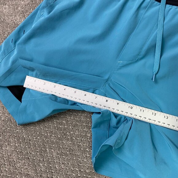 Ten Thousand Shorts Men's Medium Blue Interval Pocket Running Gym Athletic - Picture 15 of 15